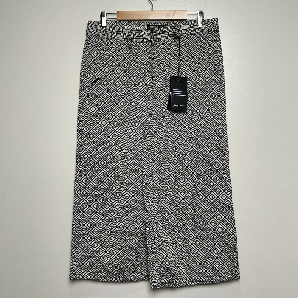 PUBLISH‎ Today For Tomorrow Women's Geometric Trouser Pants 29 Wide Leg NWT